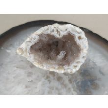 Achát csiszolt geoda