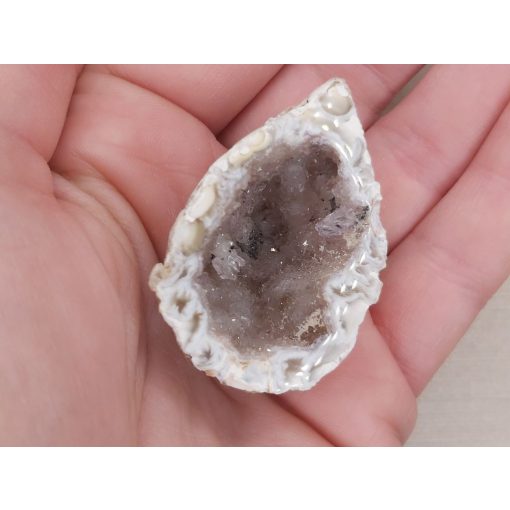 Achát csiszolt geoda