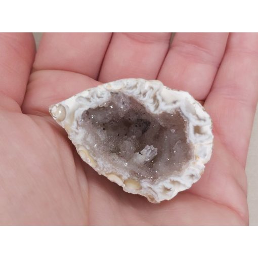 Achát csiszolt geoda