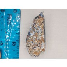 Achát csiszolt geoda