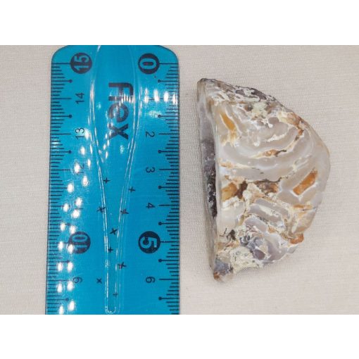 Achát csiszolt geoda