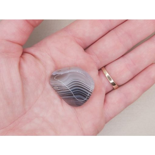 Achát marokkő lapos