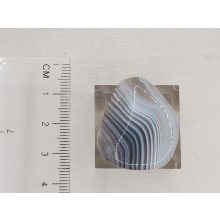 Achát marokkő lapos