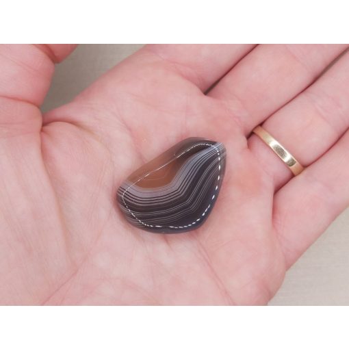 Achát marokkő lapos