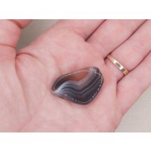 Achát marokkő lapos