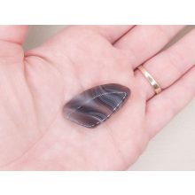 Achát marokkő lapos