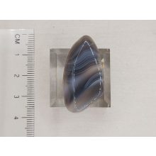 Achát marokkő lapos