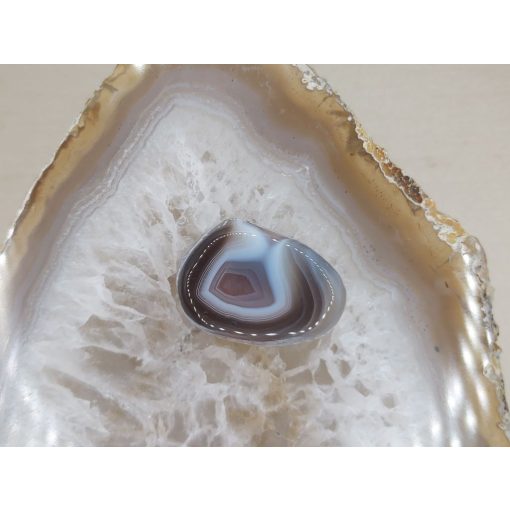 Achát marokkő lapos