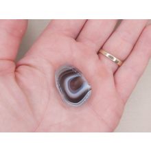 Achát marokkő lapos