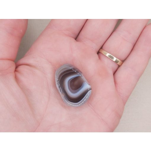 Achát marokkő lapos