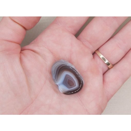 Achát marokkő lapos