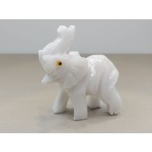 Fehér aragonit elefánt