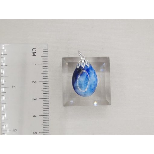 Afghanit medál lapos 