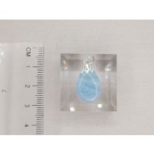 Akvamarin medál kaboson