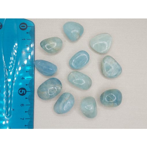 Akvamarin marokkő kis méretű /zöldes kék/ véletlenszerű