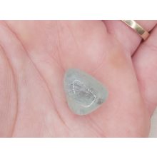 Akvamarin marokkő kis méretű /zöldes kék/