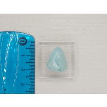 Akvamarin marokkő kis méretű /zöldes kék/