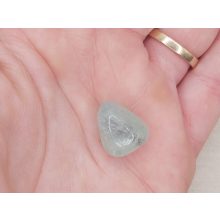 Akvamarin marokkő kis méretű /zöldes kék/