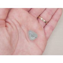 Akvamarin marokkő kis méretű /zöldes kék/