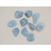 Akvamarin marokkő kis méretű  véletlenszerű/sötét kék/
