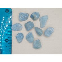 Akvamarin marokkő kis méretű  véletlenszerű/sötét kék/