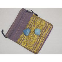 Akvamarin marokkő kis méretű /sötét kék/