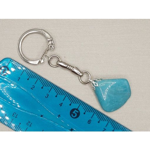 Amazonit kulcstartó