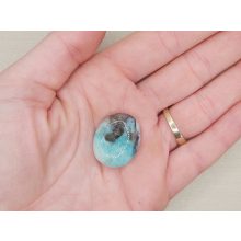 Amazonit  lapos kicsi marokkő 