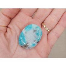 Amazonit  lapos nagy marokkő 