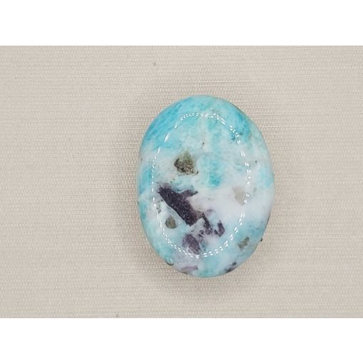 Amazonit  lapos nagy marokkő 