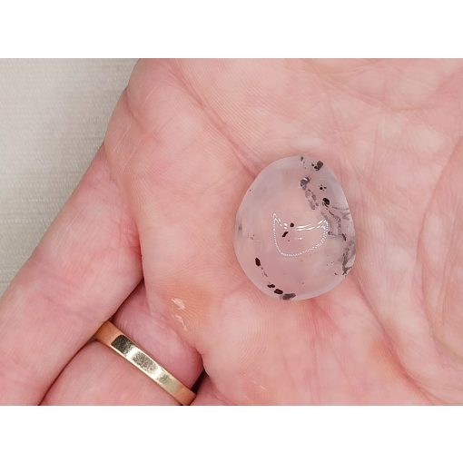 Amfibol rózsakvarc marokkő