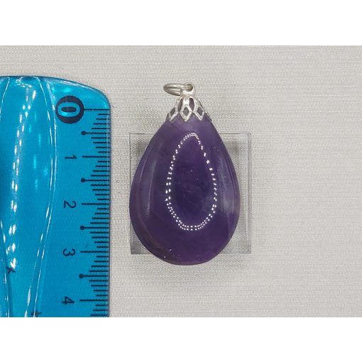 Ametiszt medál kaboson