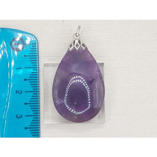 Ametiszt medál kaboson