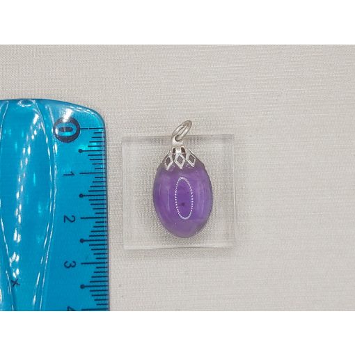ametiszt medál kaboson kicsi