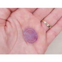 Ametiszt marokkő lapos világos kicsi