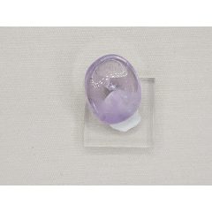 Ametiszt marokkő lapos világos kicsi