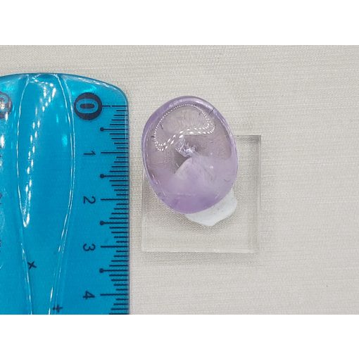 Ametiszt marokkő lapos világos kicsi