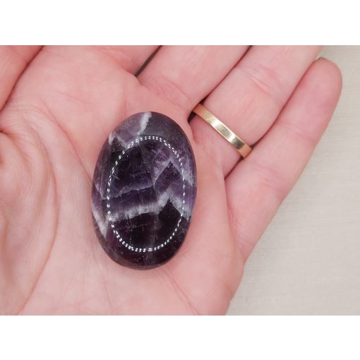 Ametiszt marokkő lapos nagy