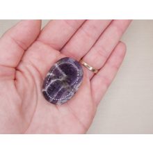 Ametiszt marokkő lapos nagy