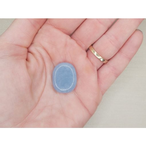 Angelit marokkő lapos kicsi