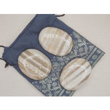 Aragonit lapos nagy marokkő véletlenszerű