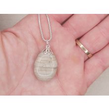 Aragonit medál lapos kicsi