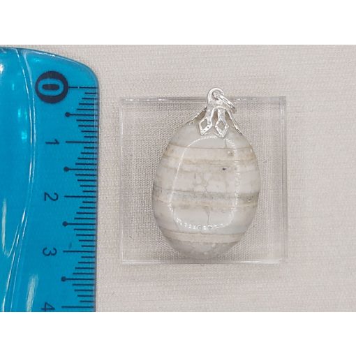 Aragonit medál lapos kicsi