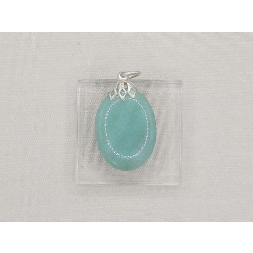 Aventurin medál lapos kicsi