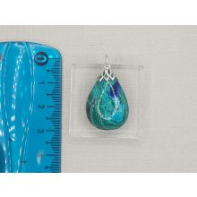 Azurit malachit medál