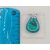 Azurit malachit medál