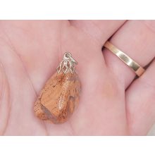 Breccsa jáspis medál