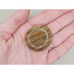 Bronzit marokkő  lapos nagy