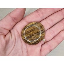 Bronzit marokkő  lapos nagy