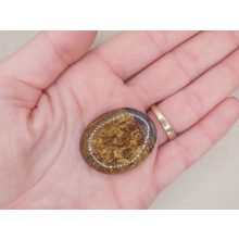 Bronzit marokkő  lapos nagy